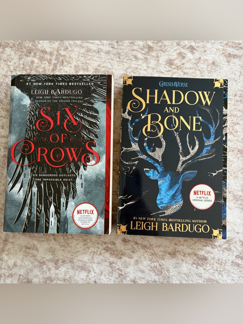 Six of Crows, Shadow and Bone Books by Leigh Bardugo